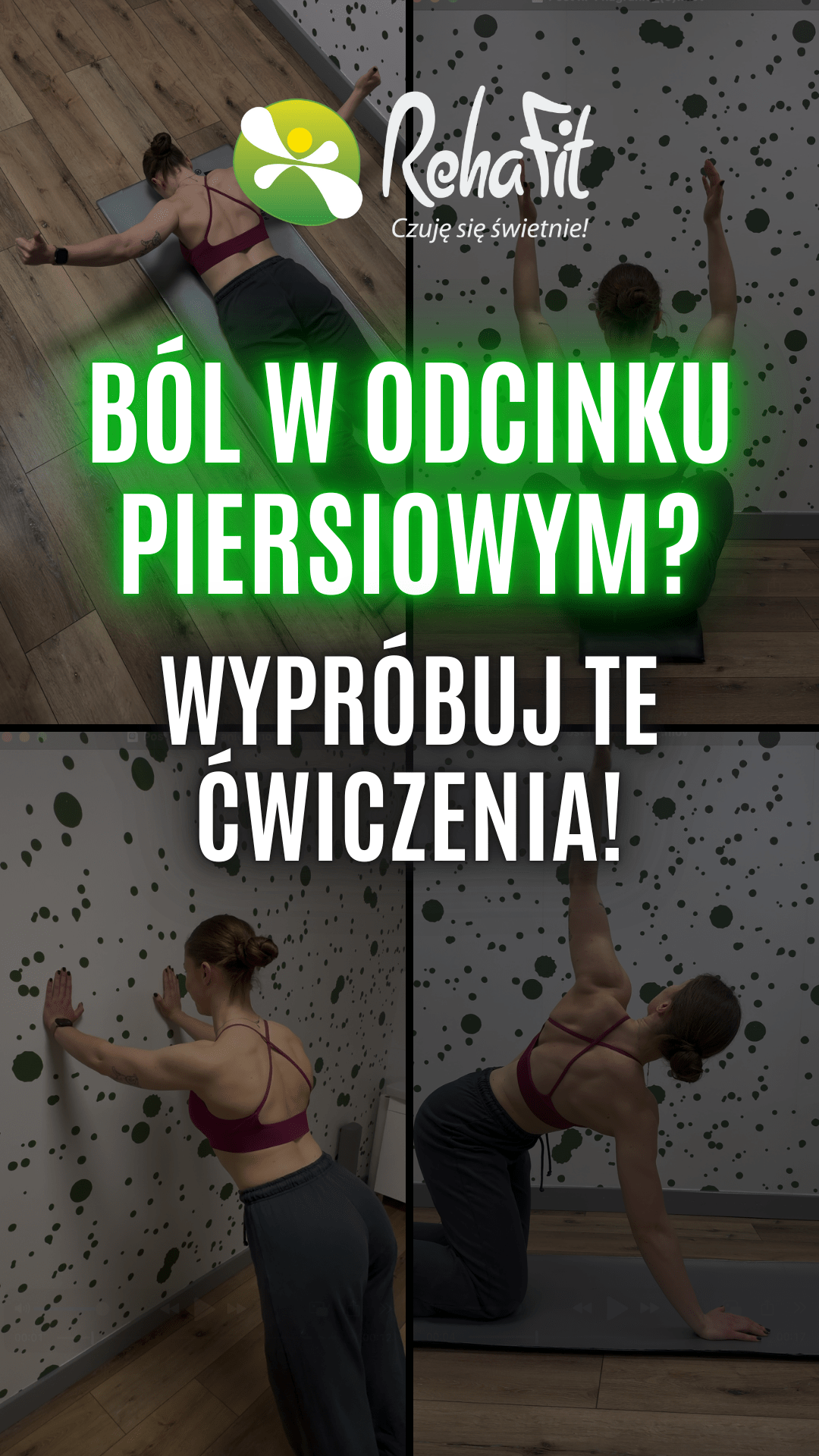 ćwiczenia na kręgosłup w domu
