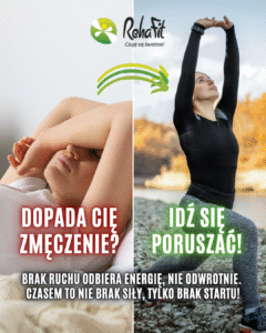 brak energii a aktywność fizyczna