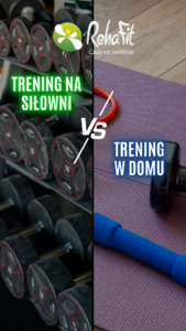 trening na siłowni vs trening domowy