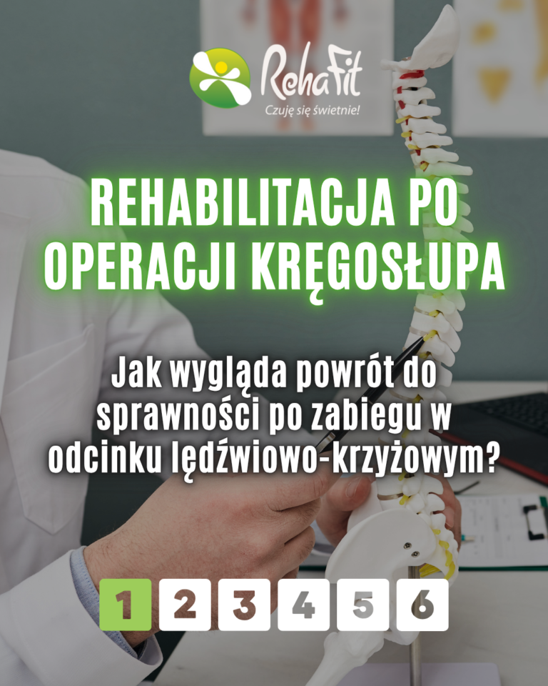 Rehabilitacja po operacji kręgosłupa lędźwiowego
