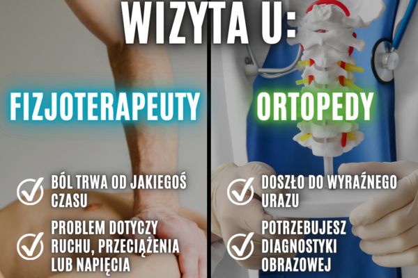 ortopeda czy fizjoterapeuta